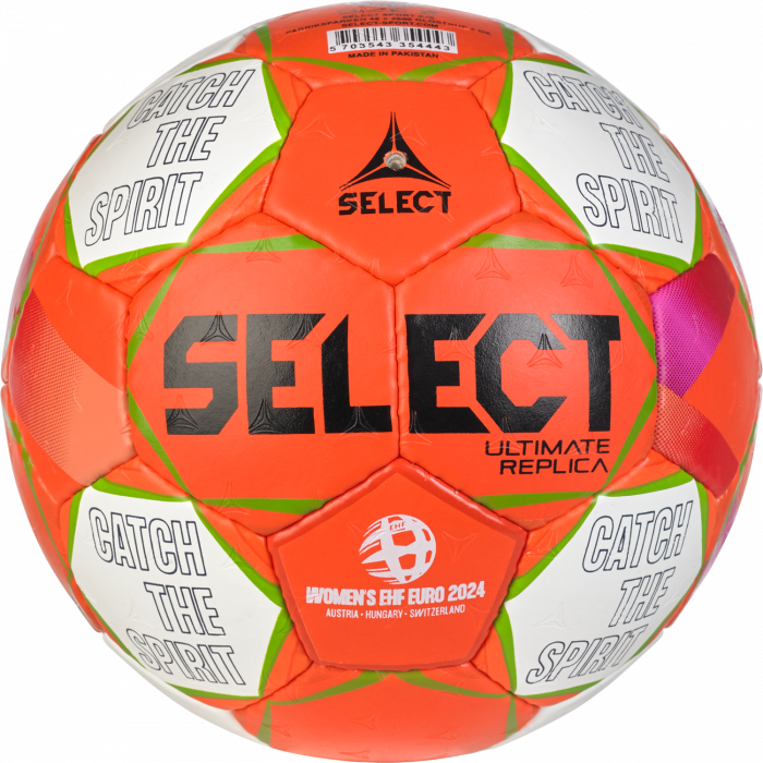 Select - Replica Ehf Euro 2024 Women Handball - Orange & branco