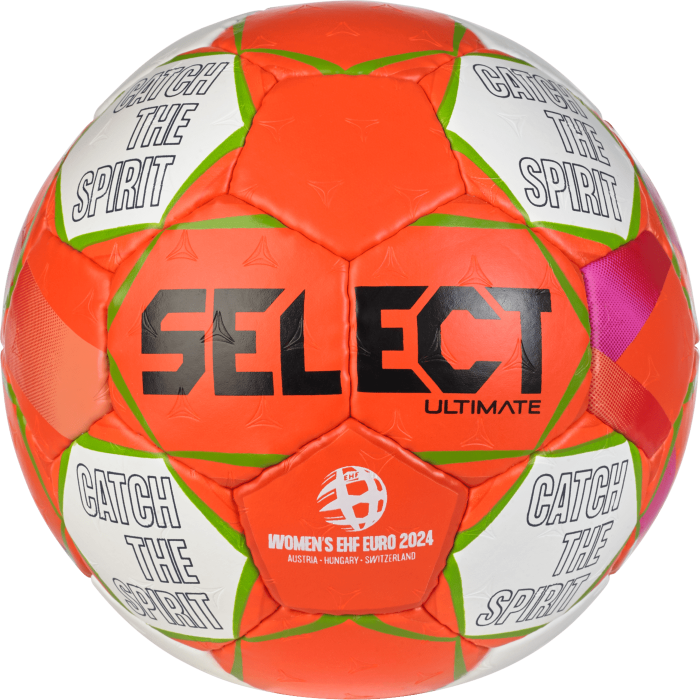 Select - Ultimate Ehf Euro 2024 Women Handball - Orange & blanc