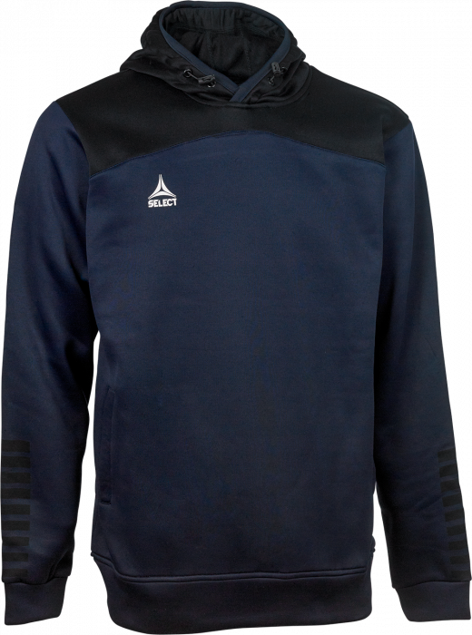 Select - Oxford Hoodie - Navy blue & black